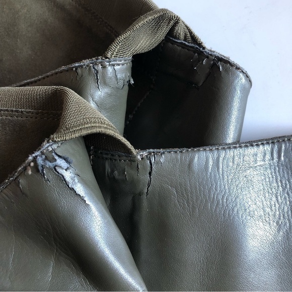 M&S Autograph Suede Block Heel Over the Knee Boots - Picture 16 of 16